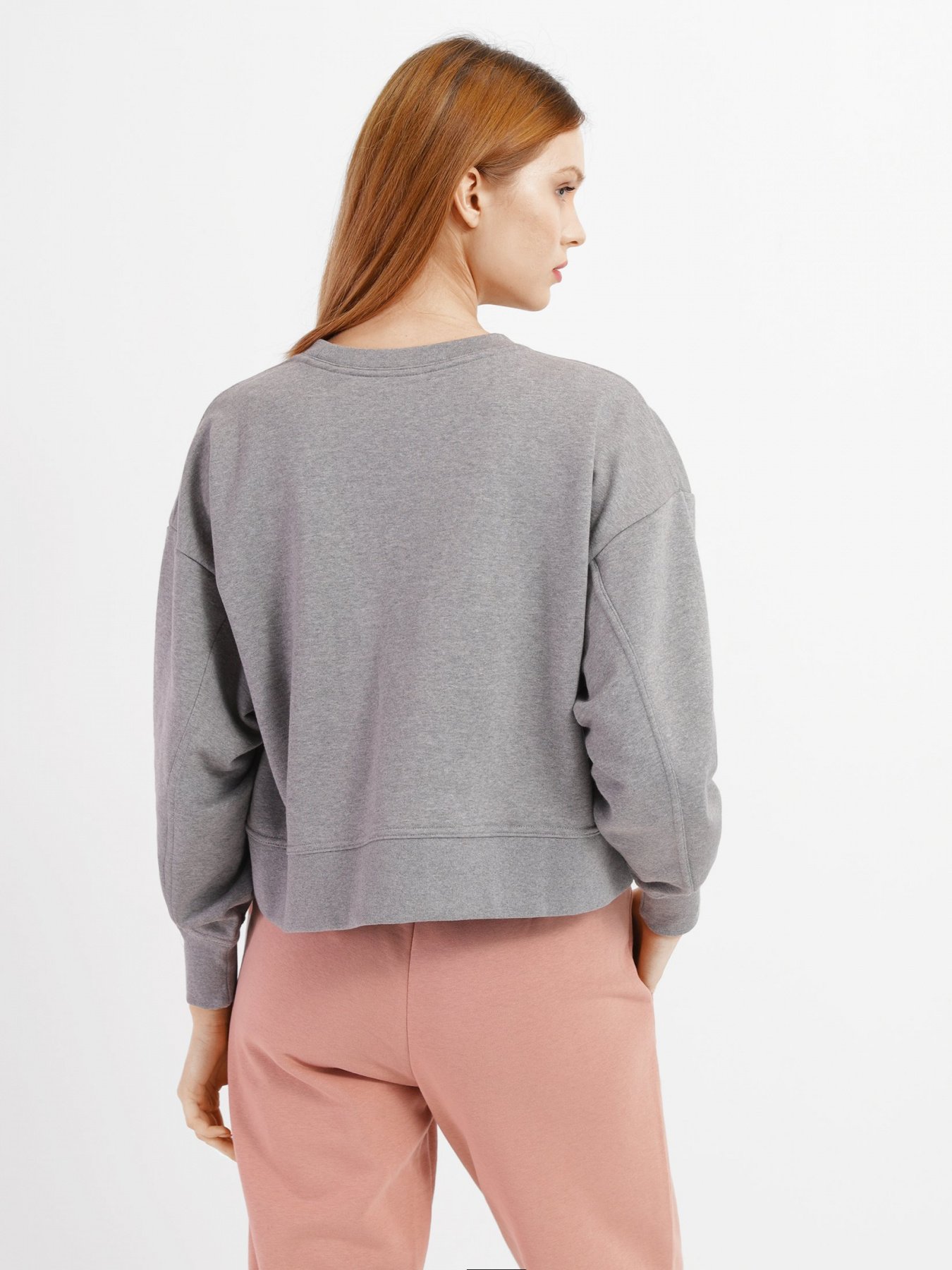 Світшот NIKE Dri-FIT Get Fit Training Crew модель DD6130-091 Світшот NIKE Dri-FIT Get Fit Training Crew модель DD6130-091 Фото