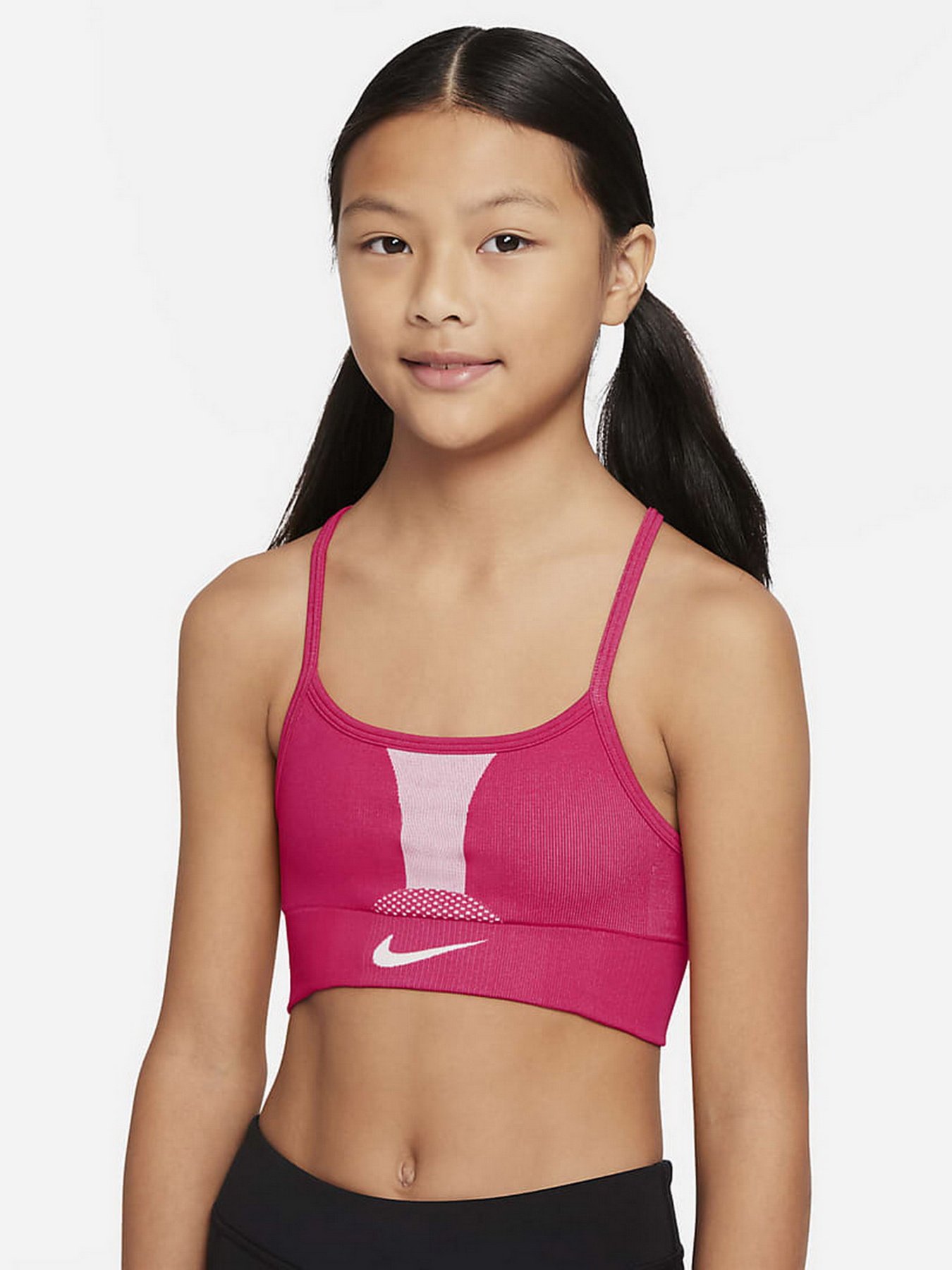 Спортивний топ NIKE Dri FIT Indy модель DD7958-666 Фото