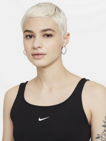 Майка NIKE Sportswear Essential Cami модель DH1345-010 Майка NIKE Sportswear Essential Cami модель DH1345-010 Фото