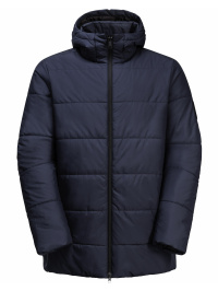 Синій - Пуховик Jack Wolfskin Deutzer Long Jkt