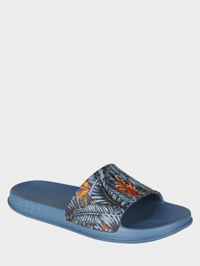 Шльопанці COQUI модель 7082Niagara_blue_tropical_printed — фото - INTERTOP