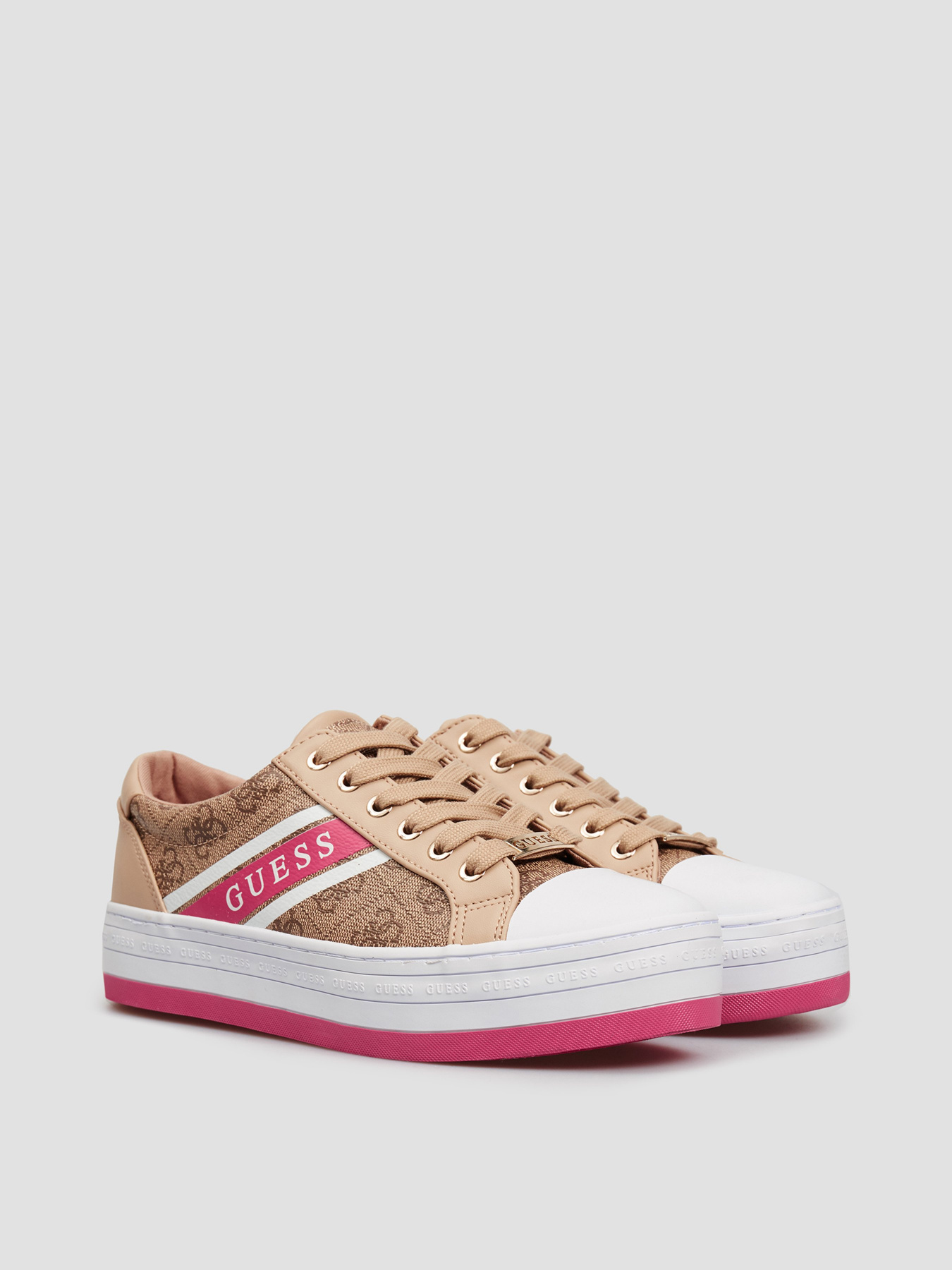 Кросівки повсякденні GUESS Barona модель FL6BRA-FAL12-BEIBR Фото