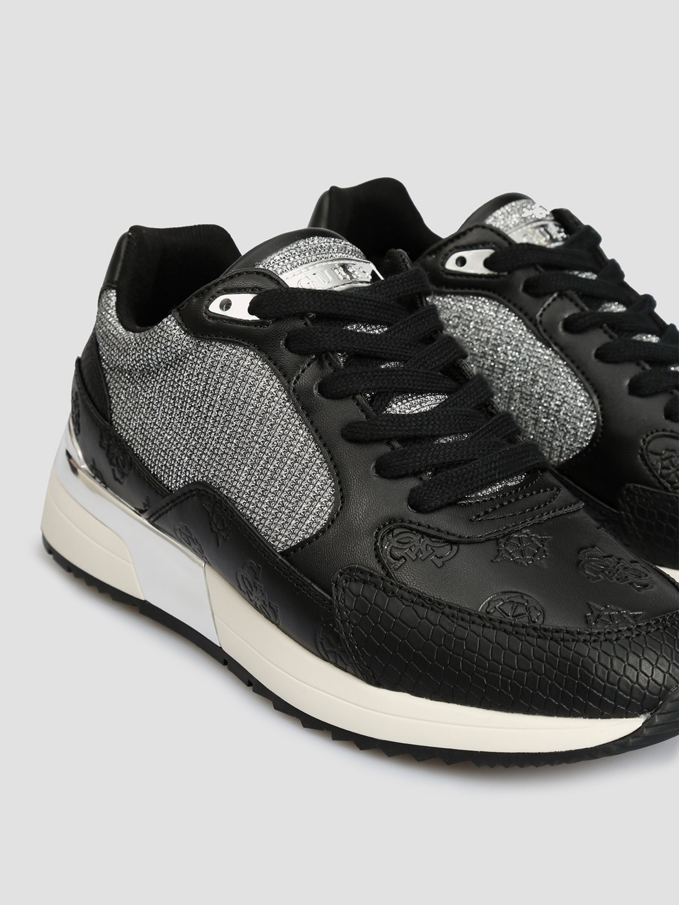 Кроссовки GUESS модель FL5MOX-PEL12-BLKPE Фото