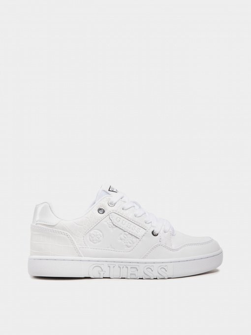 Кеды низкие GUESS Julien модель FL5JL2-ELE12-WHIWH Фото
