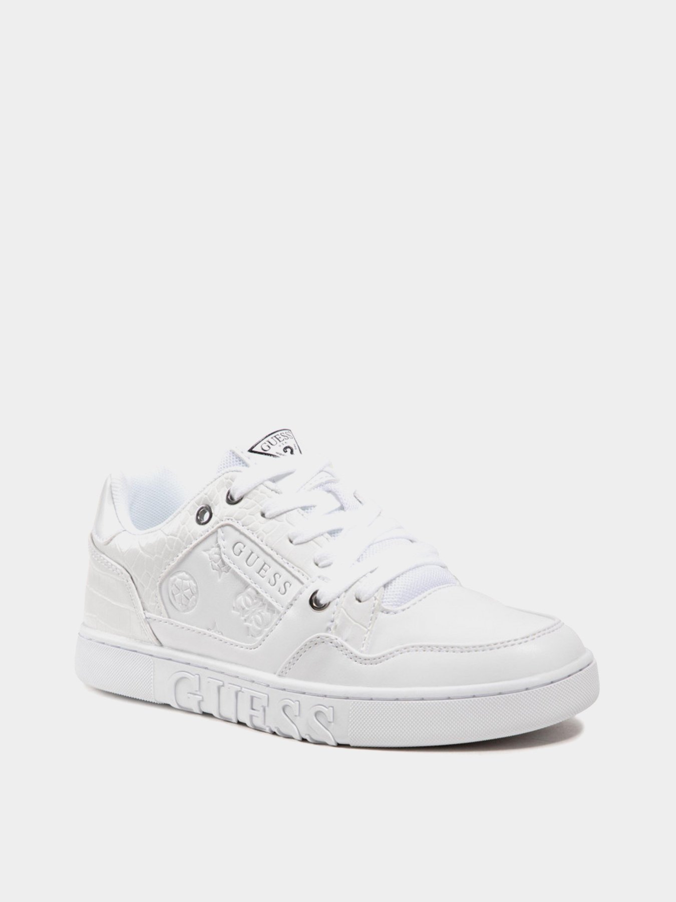 Кеды низкие GUESS Julien модель FL5JL2-ELE12-WHIWH Фото