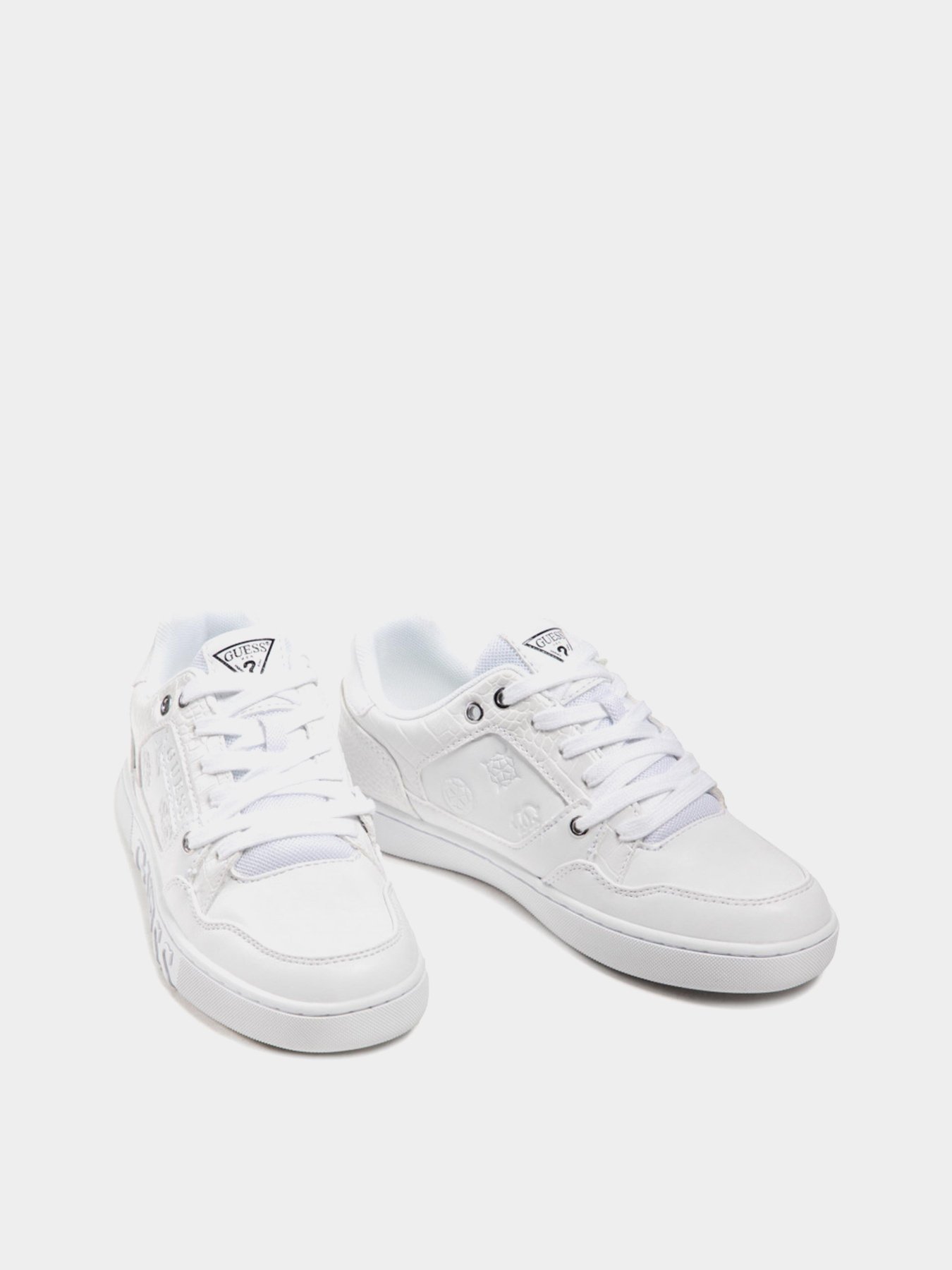 Кеды низкие GUESS Julien модель FL5JL2-ELE12-WHIWH Фото