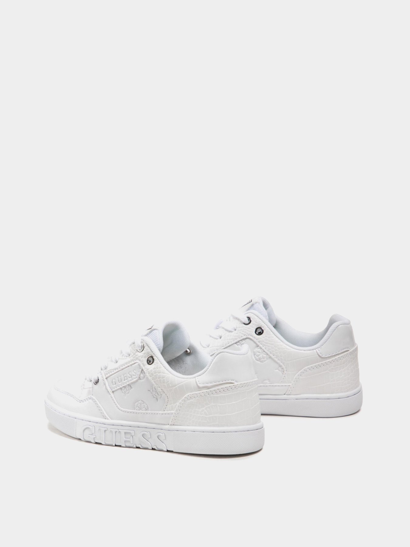 Кеды низкие GUESS Julien модель FL5JL2-ELE12-WHIWH Фото