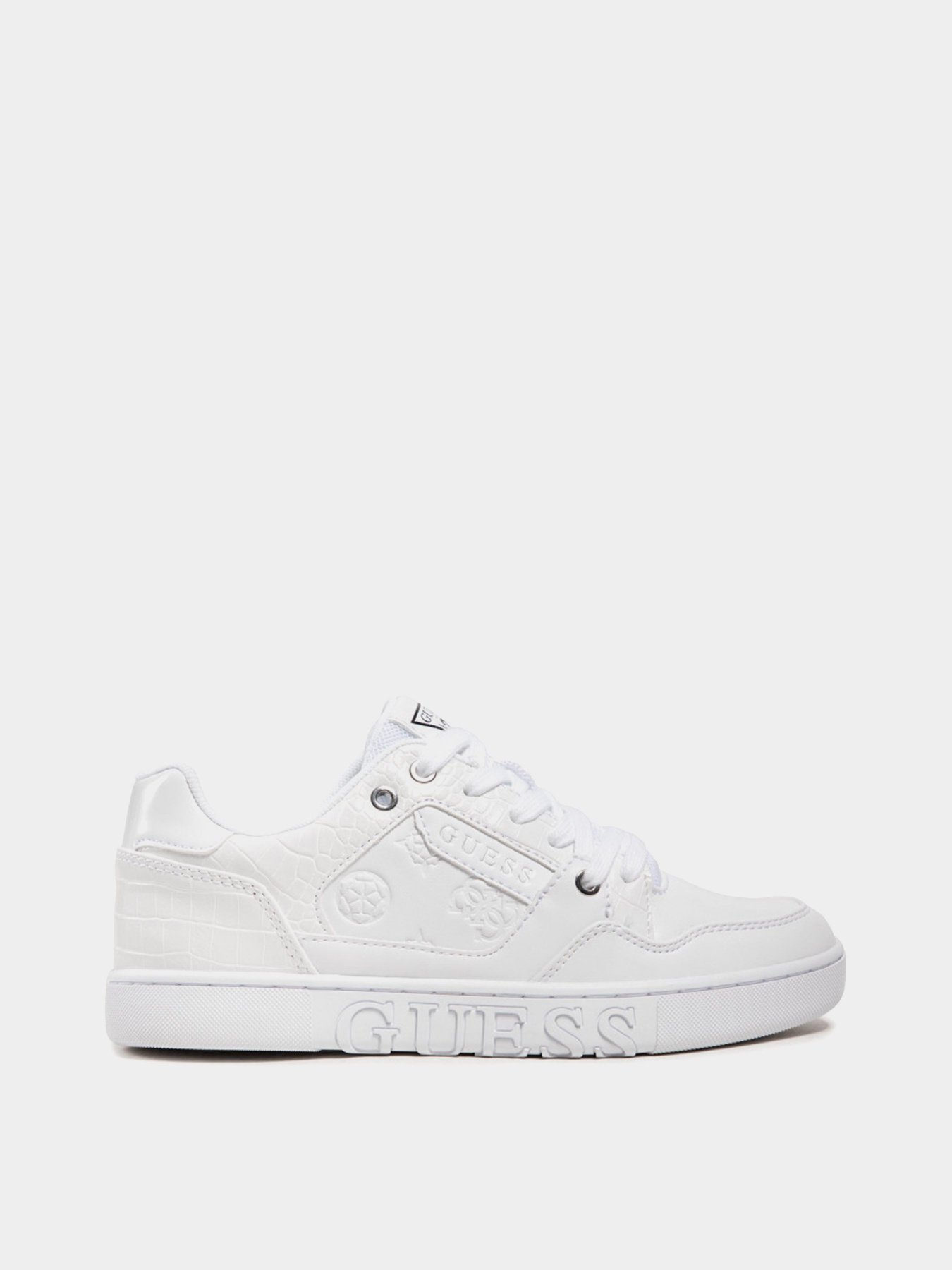 Кеды низкие GUESS Julien модель FL5JL2-ELE12-WHIWH Фото