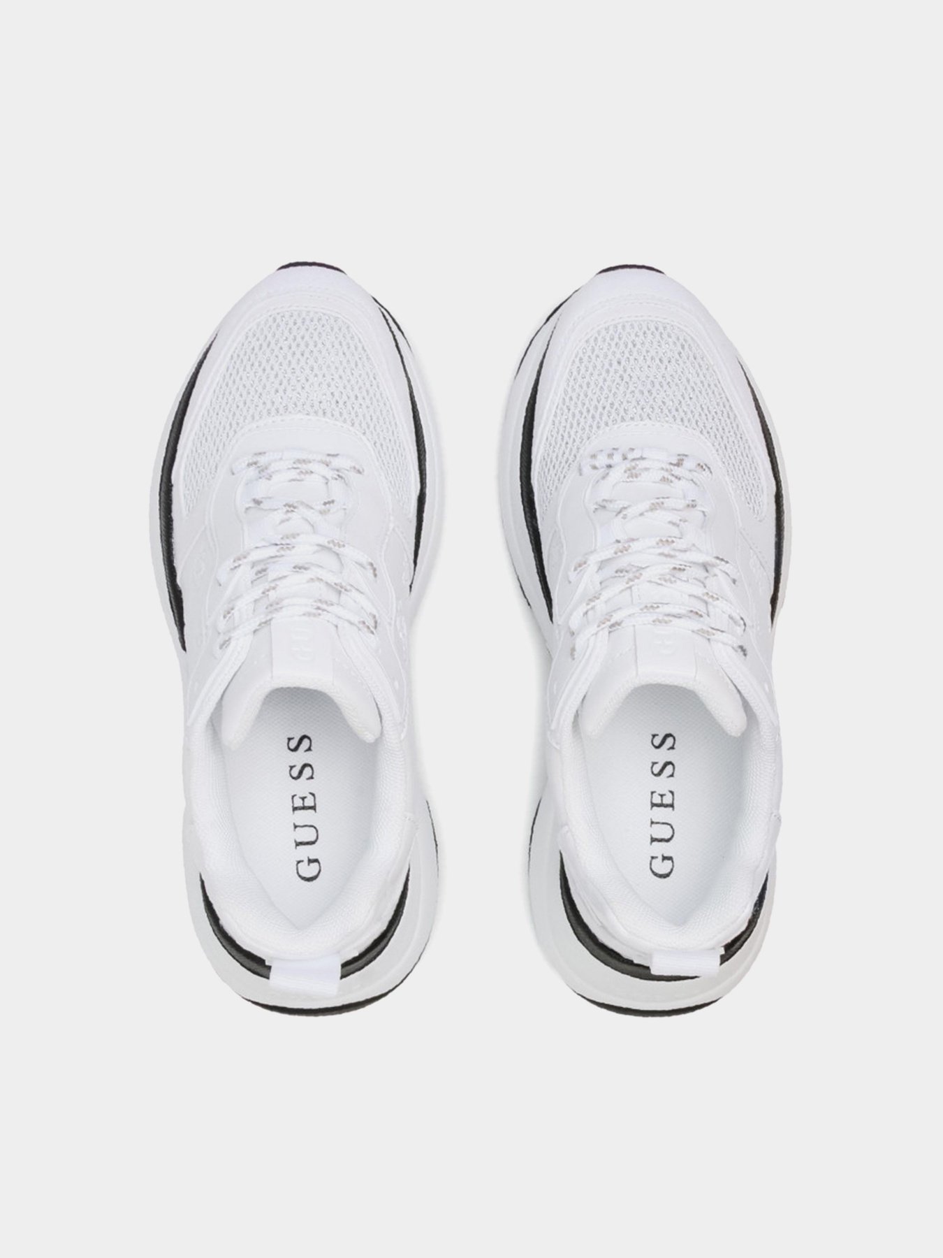 Кроссовки GUESS Jennea модель FL5JN2-ESU12-PLATI Фото