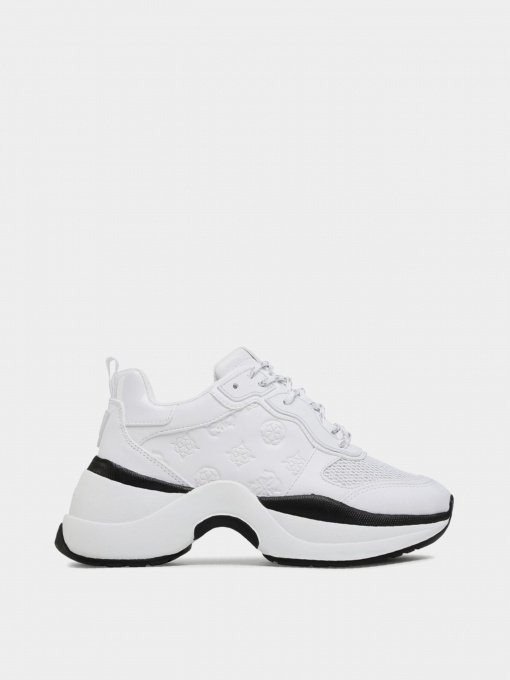 Кроссовки GUESS Jennea модель FL5JN2-ESU12-PLATI Фото