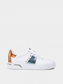 Кеды низкие GUESS Ramero модель FL5LAT-ELE12-WHBLU Фото