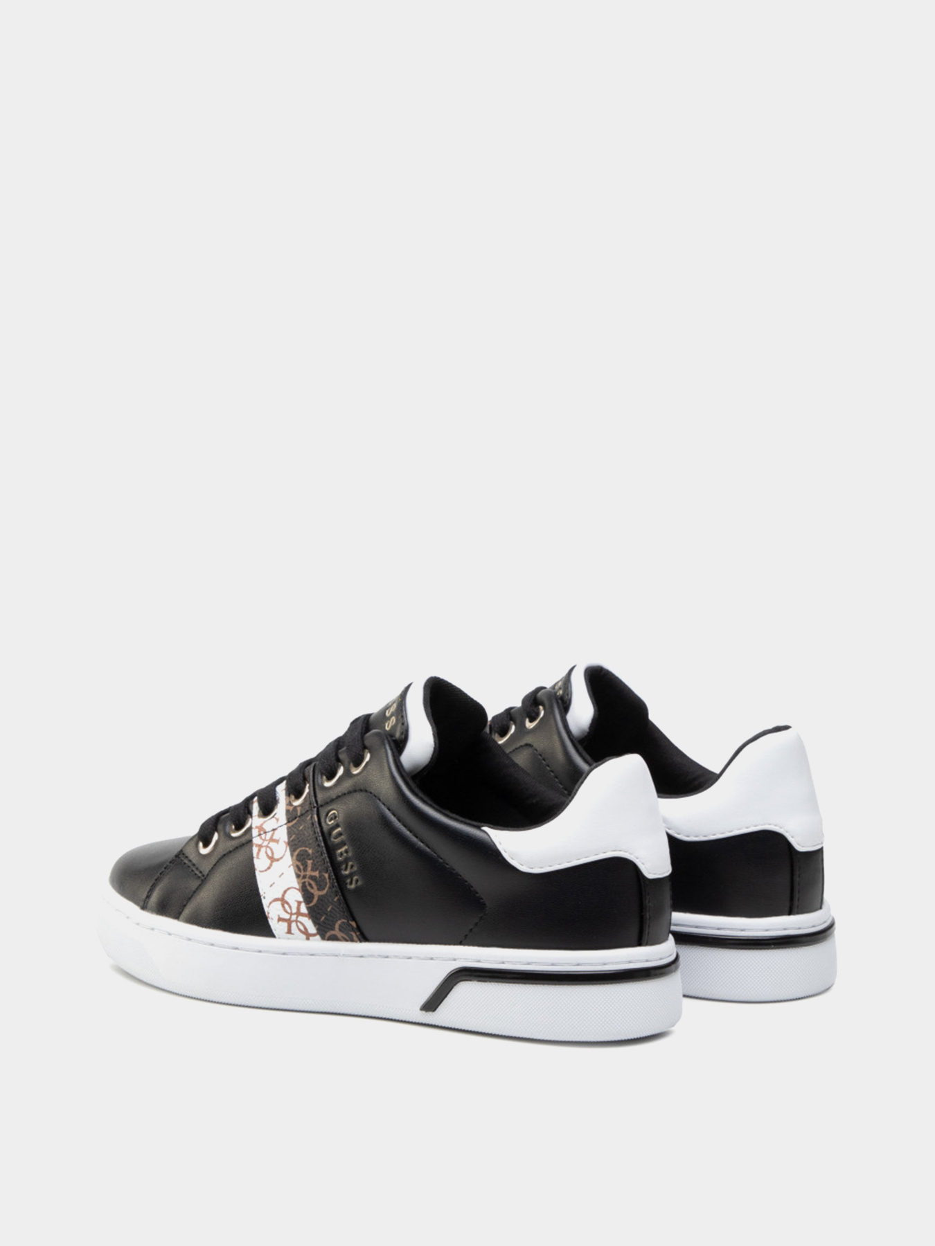 Кеди низькі GUESS Reel модель FL5REE-ELE12-BLKBL Фото