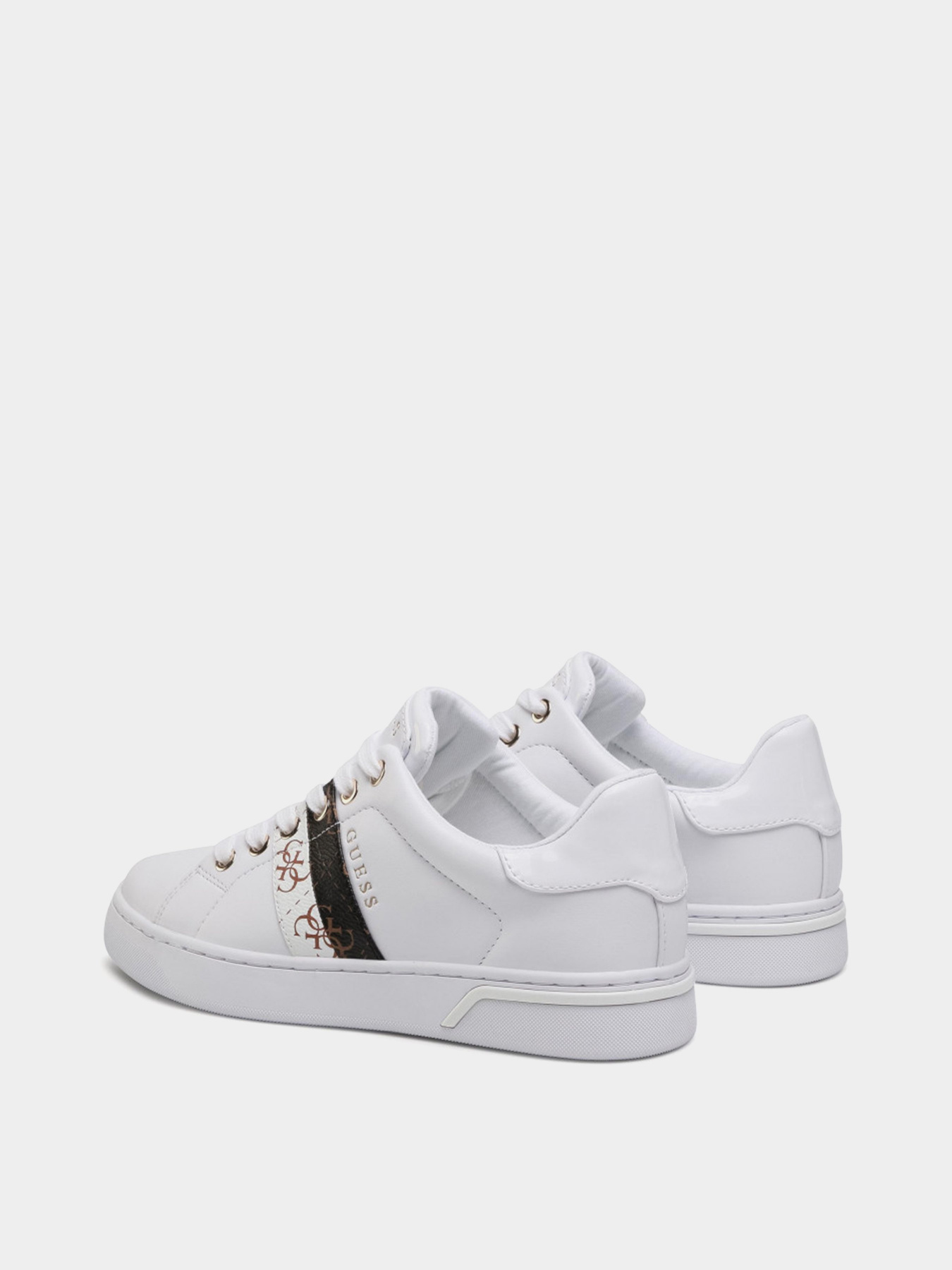 Кеды низкие GUESS Reel модель FL5REE-ELE12-WHIWH Фото