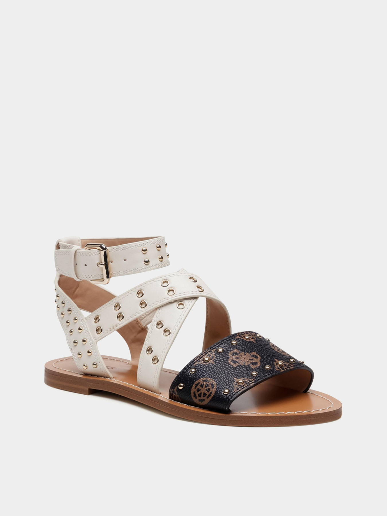 Сандалії GUESS Cevie модель FL6CV2-FAL03-CREAM Фото