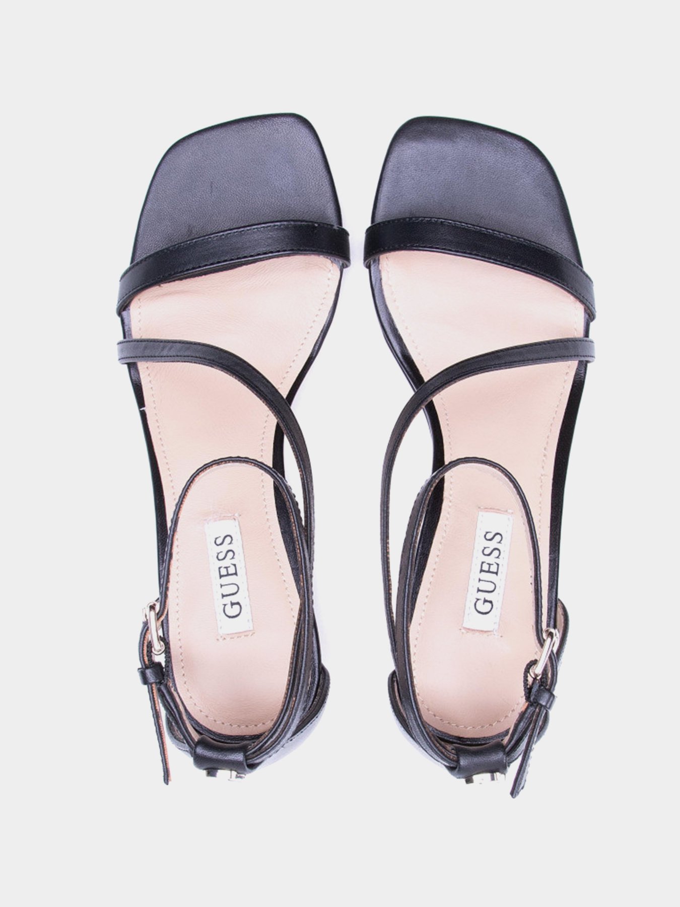 Босоножки GUESS Selby модель FL6S2B-LEA03-BLACK Фото