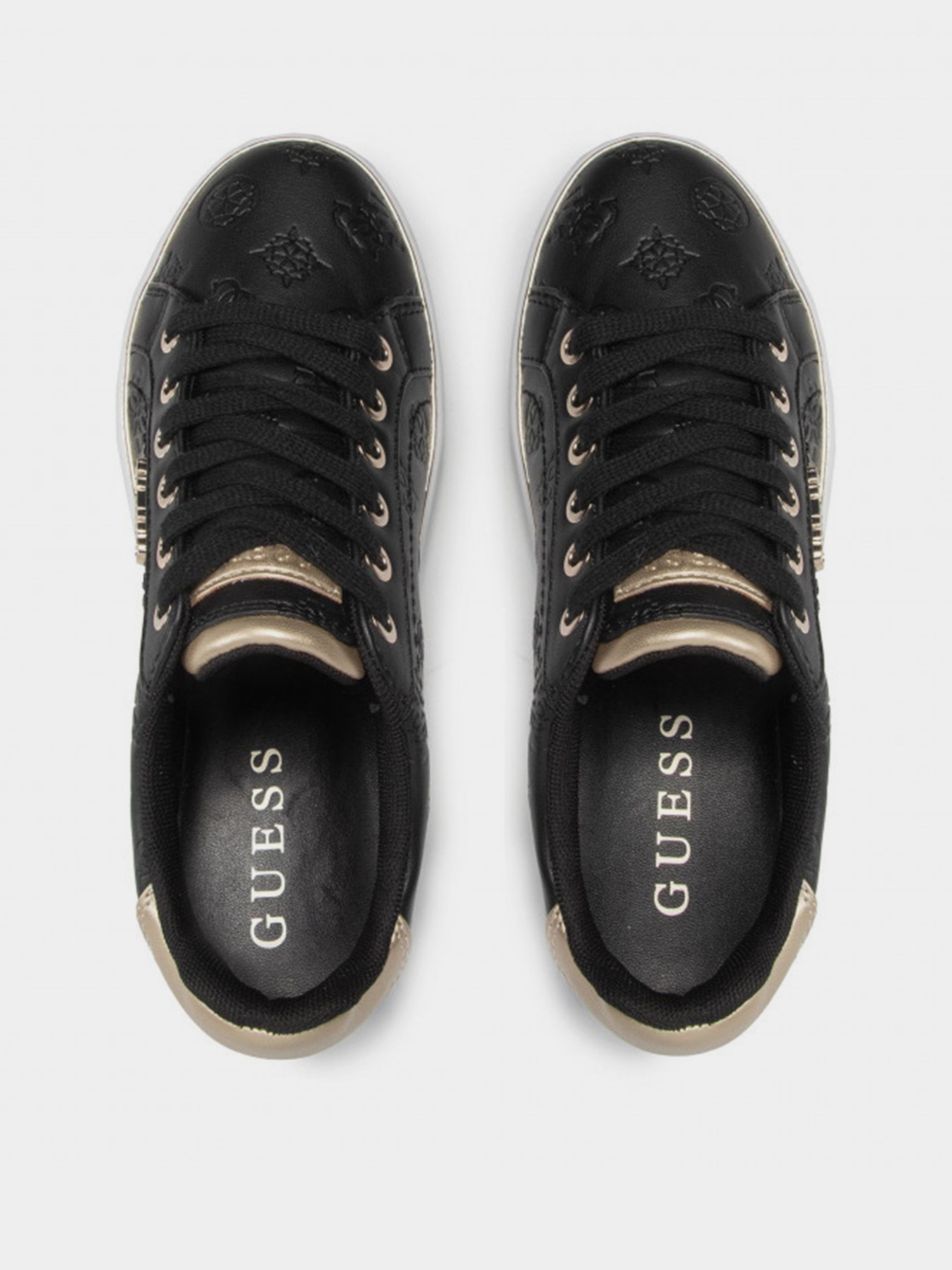 Кеди низькі GUESS Beckie модель FL7BKI.FAL12;BLKBL Фото