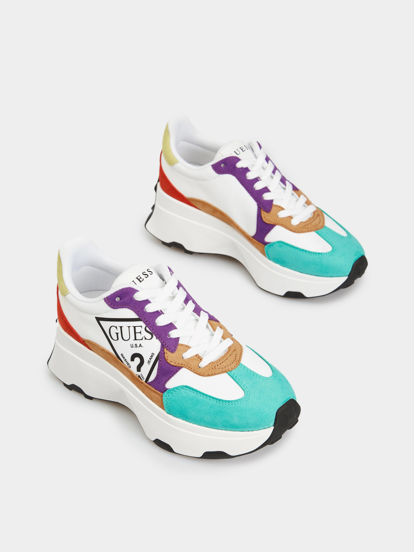Кроссовки GUESS  Calebb модель FL7CBB.FAB12;MULTI Фото