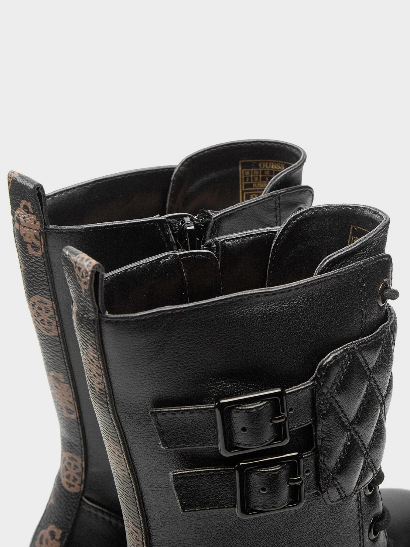 Ботинки GUESS Sery модель FL7SER.LEA10;BLACK Фото