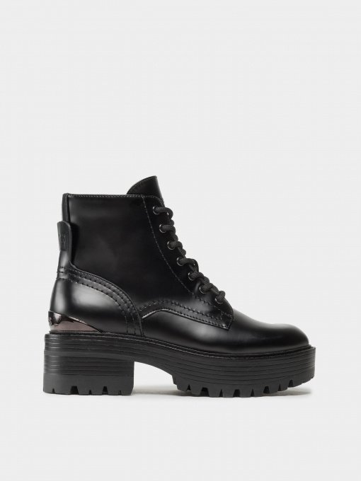 Бoтильоны GUESS Folowe модель FL7FOL.LEA10;BLACK Фото