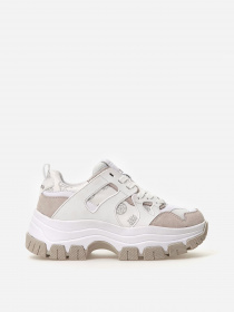 Кроссовки повседневные GUESS Brayjen модель FL5BRJ.SMT12;WHIGR Фото