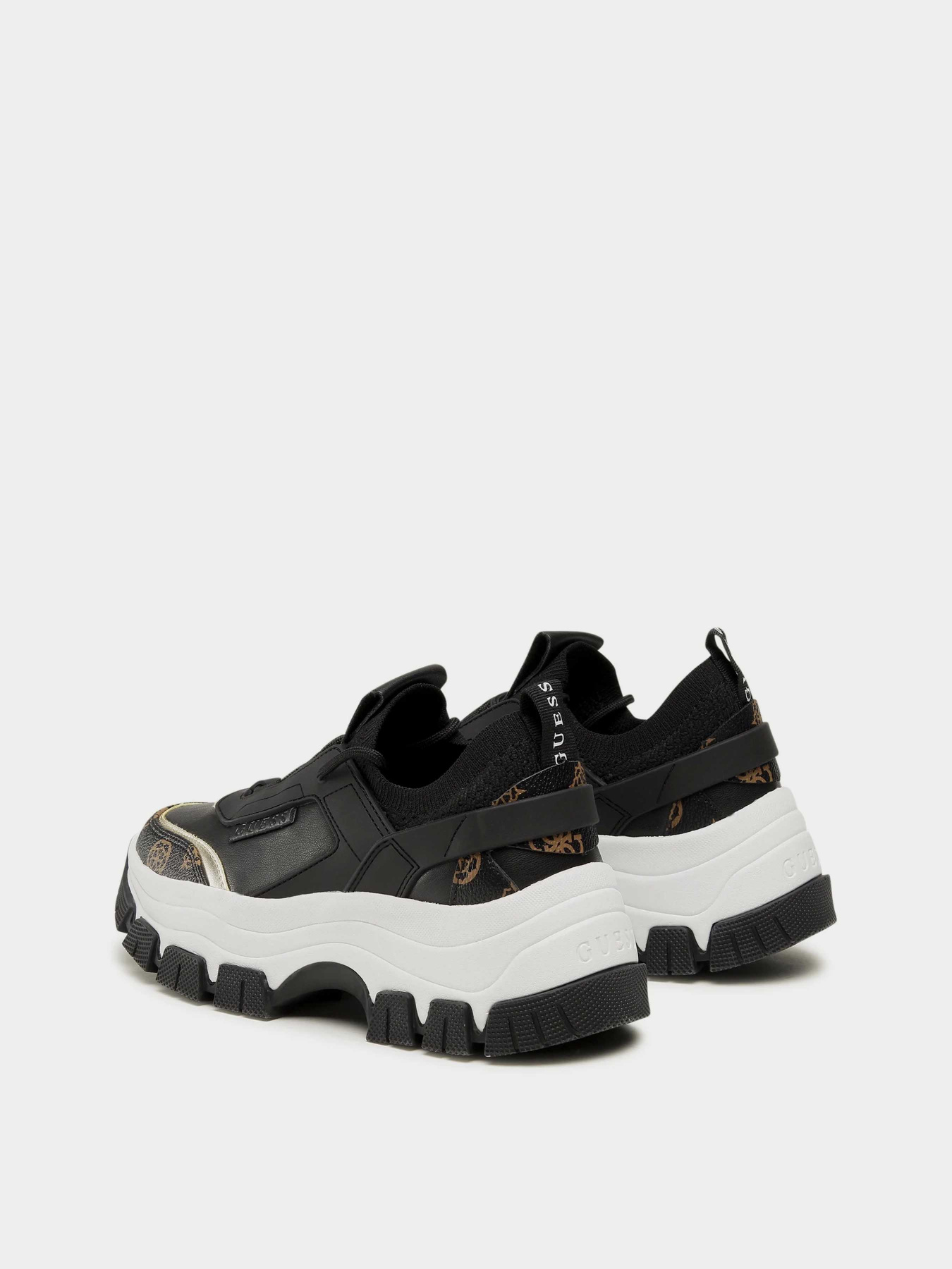 Кроссовки GUESS Braydin модель FL8BYD.SMF12;BLKBR Фото