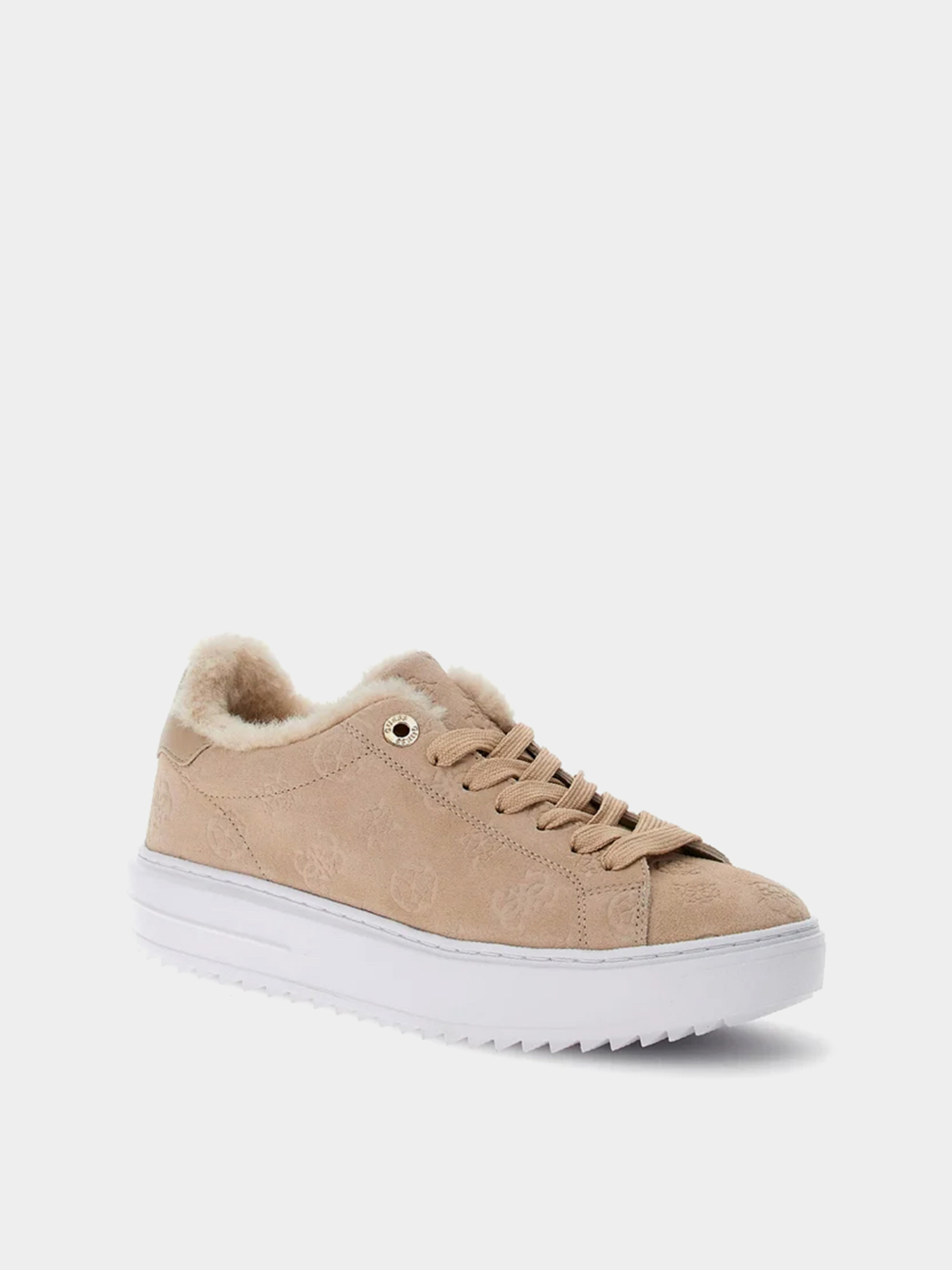 Кеды низкие GUESS Denesa3 модель FL8DE3.SUE12;NATU Фото