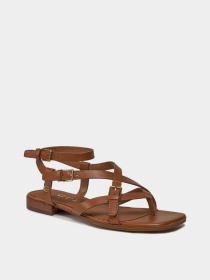 Сандалии GUESS Tamper модель FLJTAM.LEA03;TAN Фото