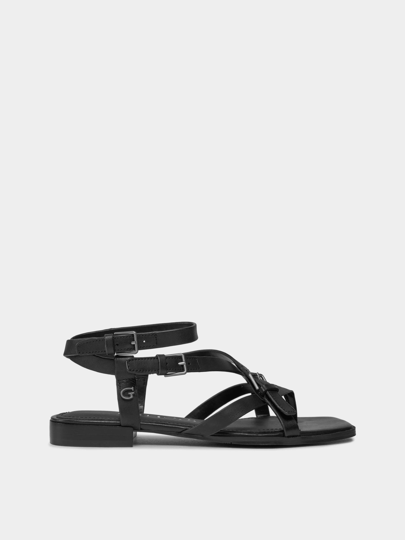 Сандалії GUESS Tamper модель FLJTAM.LEA03;BLACK Фото