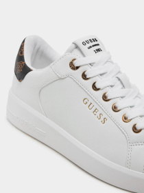 Кеды низкие GUESS Roki2 модель FLFRO2.FAL12;WHITE Фото