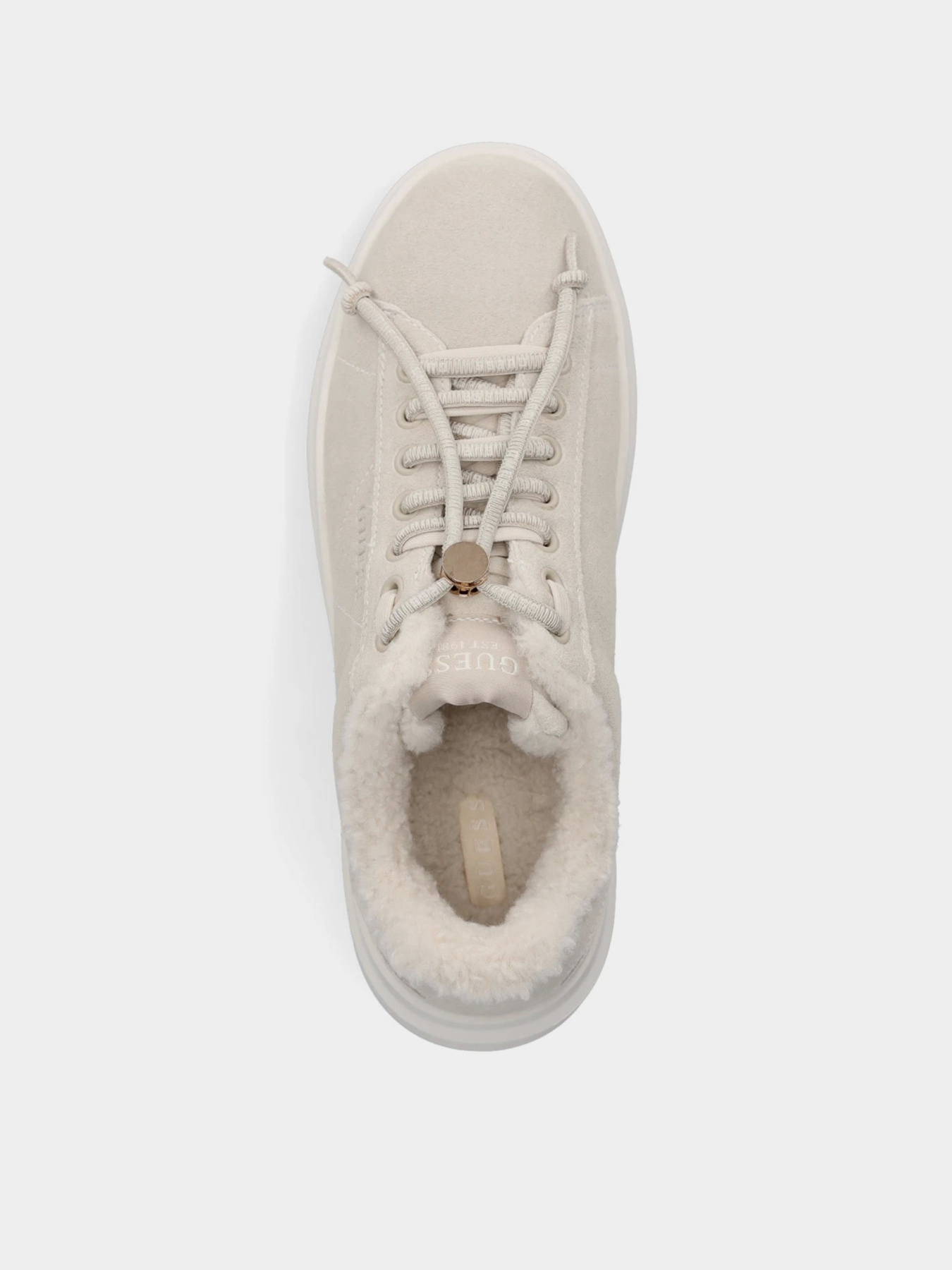 Кеды низкие GUESS Elbina модель FLFELB.SUE12;BEIGE Фото