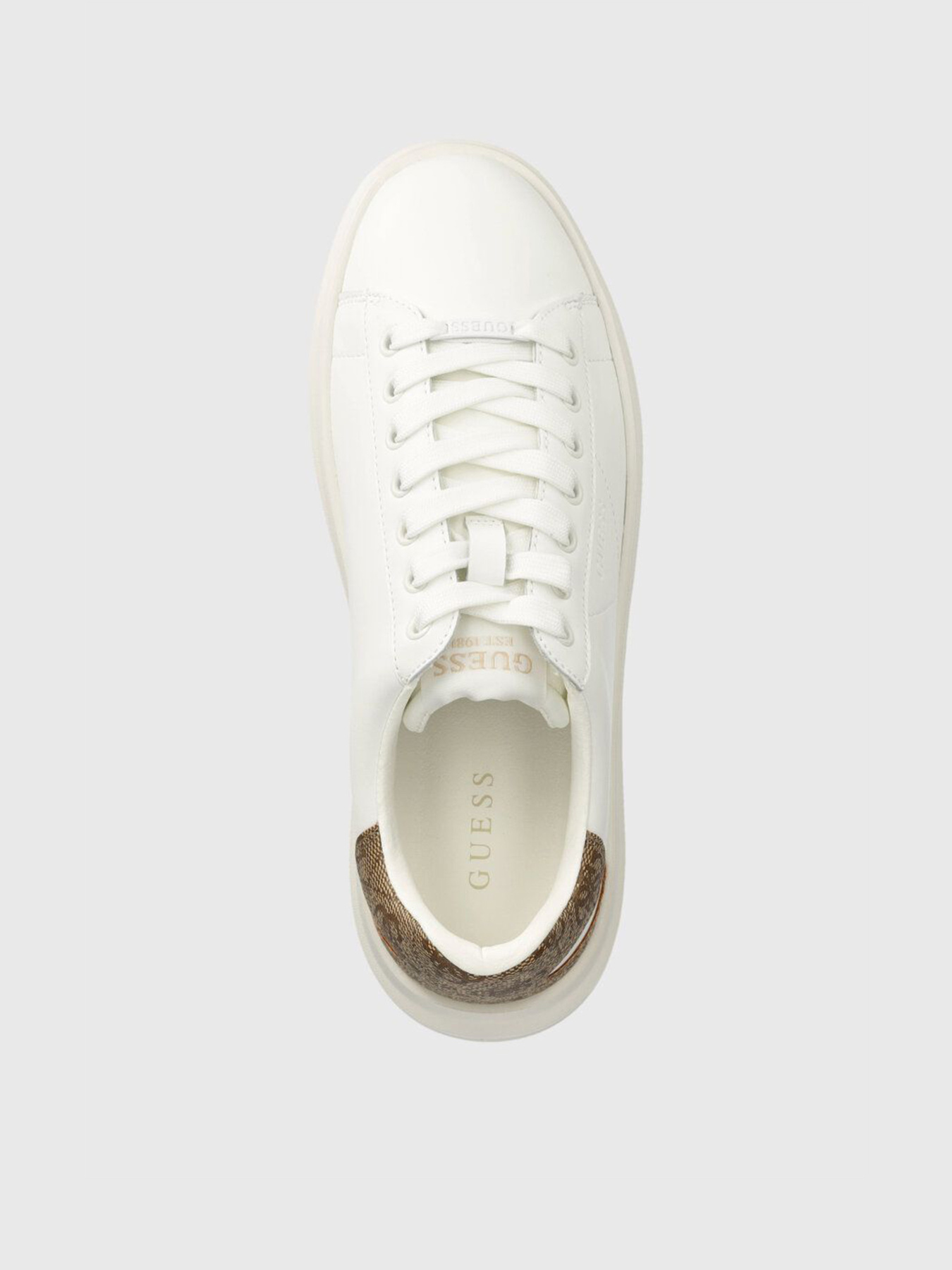 Кеды низкие GUESS Elbina модель FLJELB.FAL12;WHBEI Фото