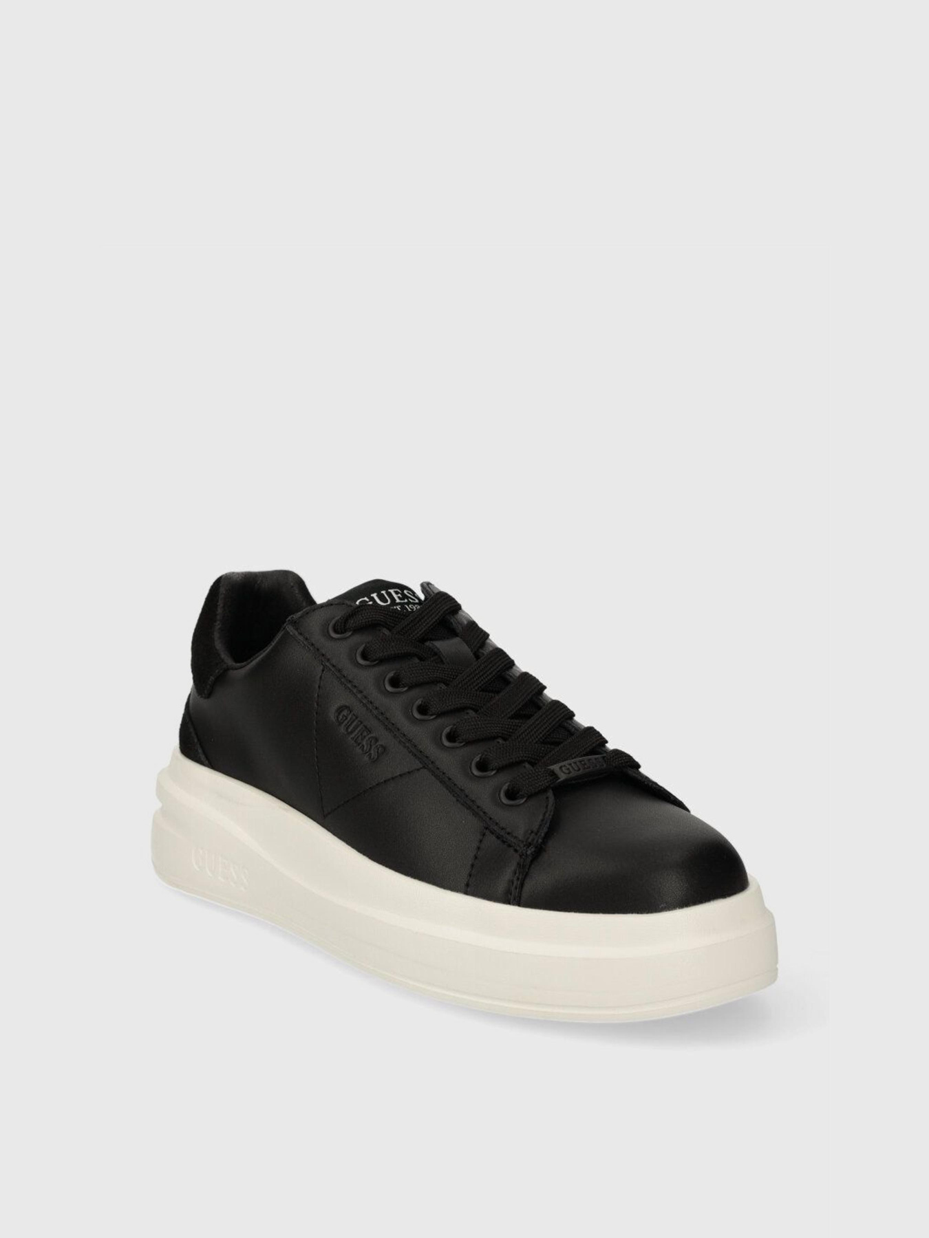 Кеди низькі GUESS Elbina модель FLPVIB.SUE12;BLACK Фото