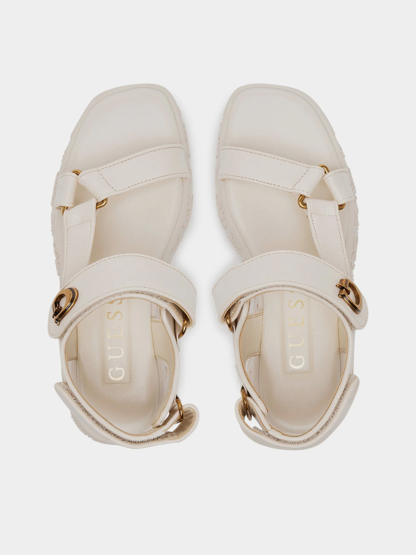 Сандалии GUESS Lanara модель FLJLAN.ELE03;CREAM Фото