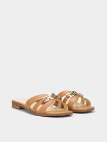 Шльопанці GUESS Realla модель FLJRLL.LEA19;TAN Фото