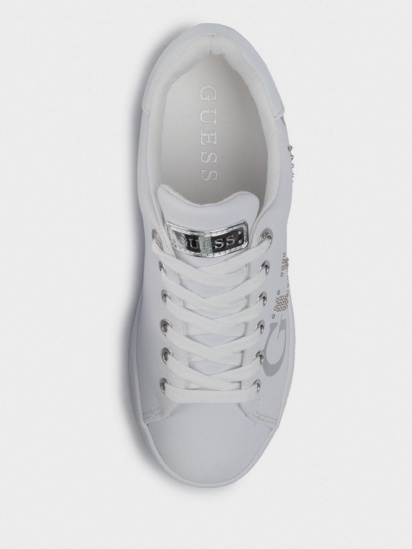 Кеди низькі GUESS Riderr  модель FL5RID-ELE12-WHITE — фото 4 - INTERTOP