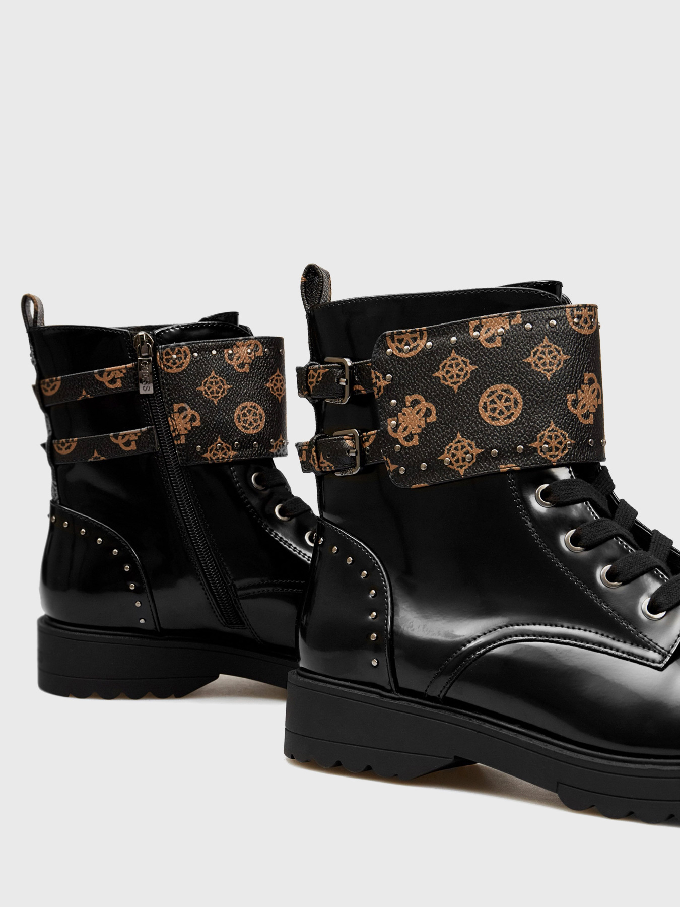 Черевики GUESS модель FL7WAN-FAL10-BLACK Фото