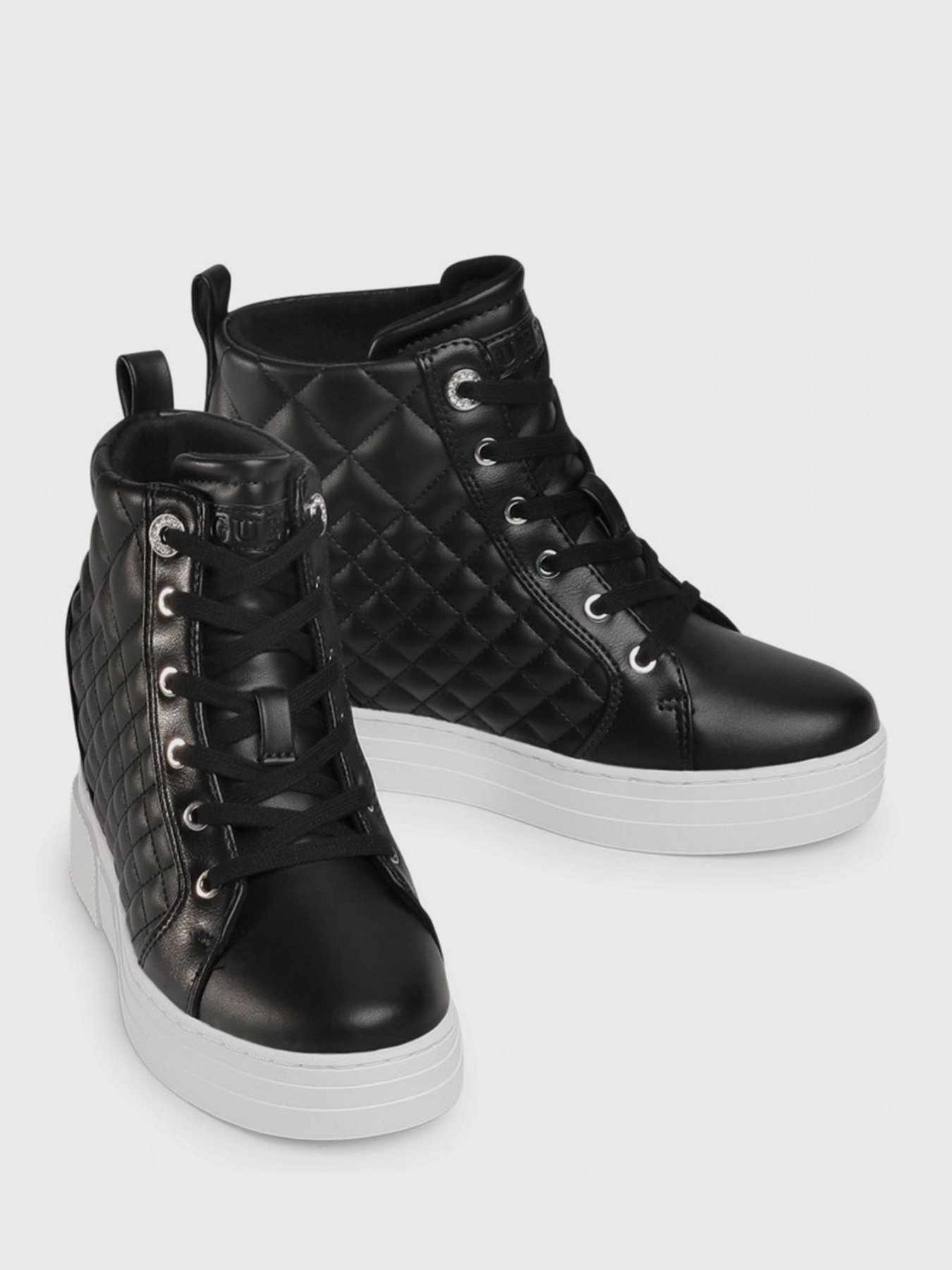 Ботинки GUESS модель FL7FAE-ELE12-BLACK Ботинки GUESS модель FL7FAE-ELE12-BLACK Фото