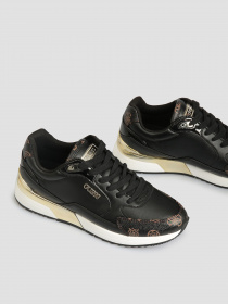 Кроссовки GUESS Moxea модель FL5MOX-FAL12-BLKBR Фото