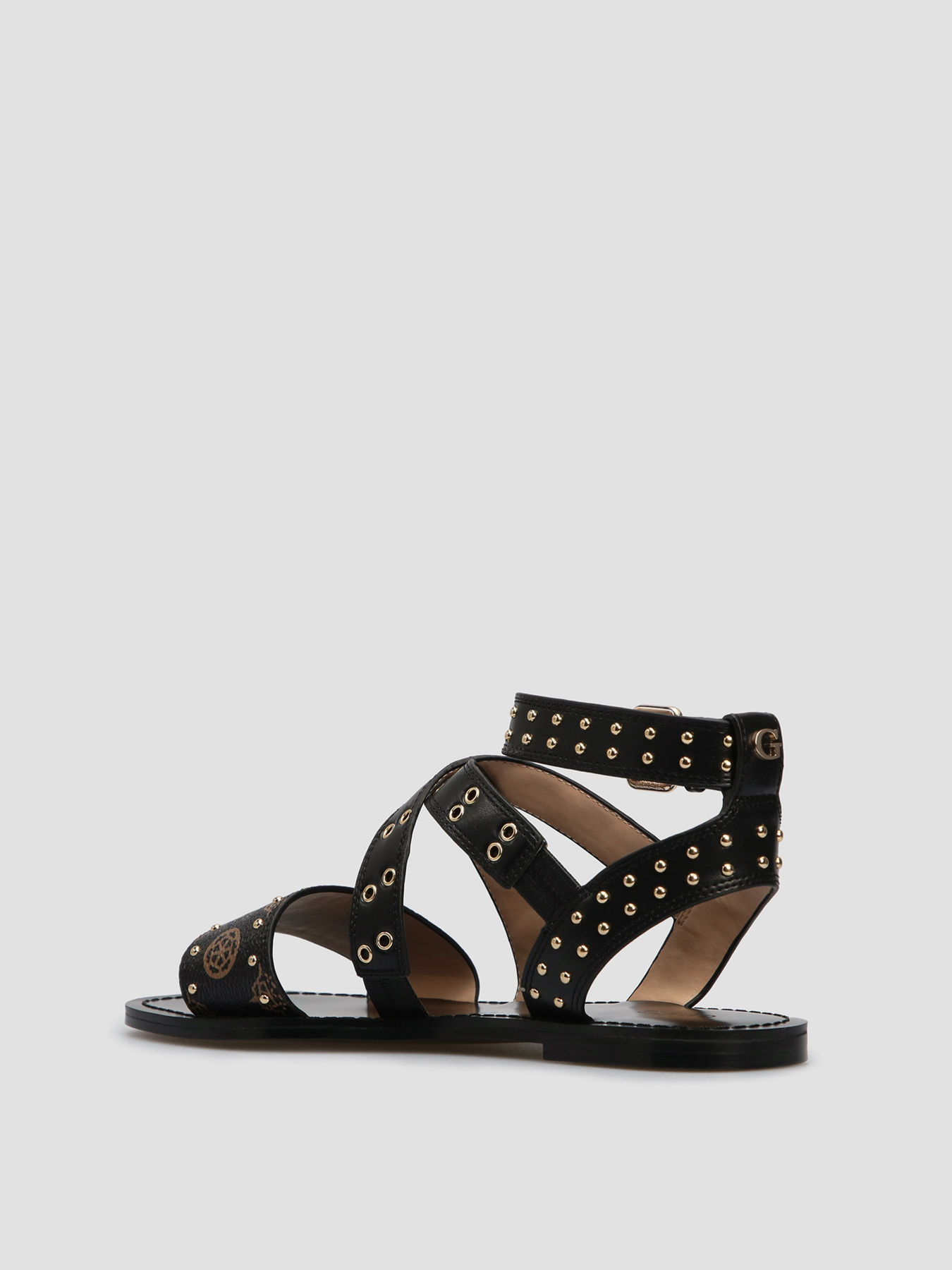 Босоножки GUESS 
Cevie2 модель FL6CV2-FAL03-BLKBR Фото