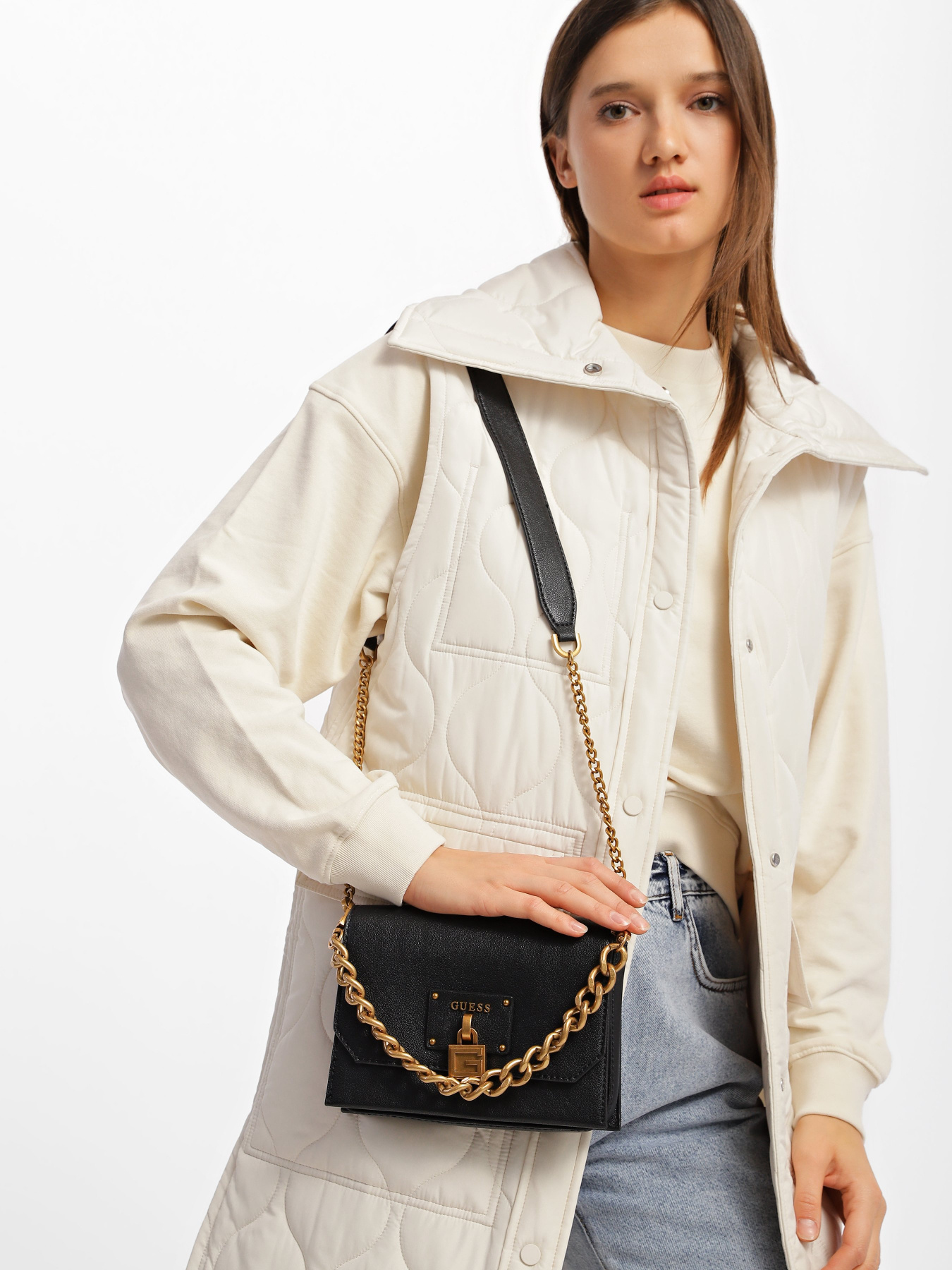 Кросс-боди GUESS модель HWVB85.04780;BLA Фото