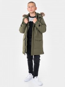 Зимова куртка GUESS Faux Fur Hooded Smart модель L2BL01.WF0F0;G8F6 Фото