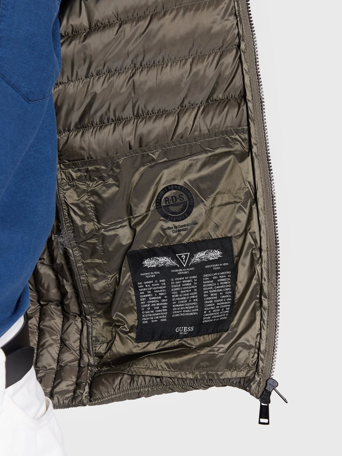 Пуховик GUESS Light Packable Realdown Jkt модель M1RL47.WDQ50;G1CA Фото