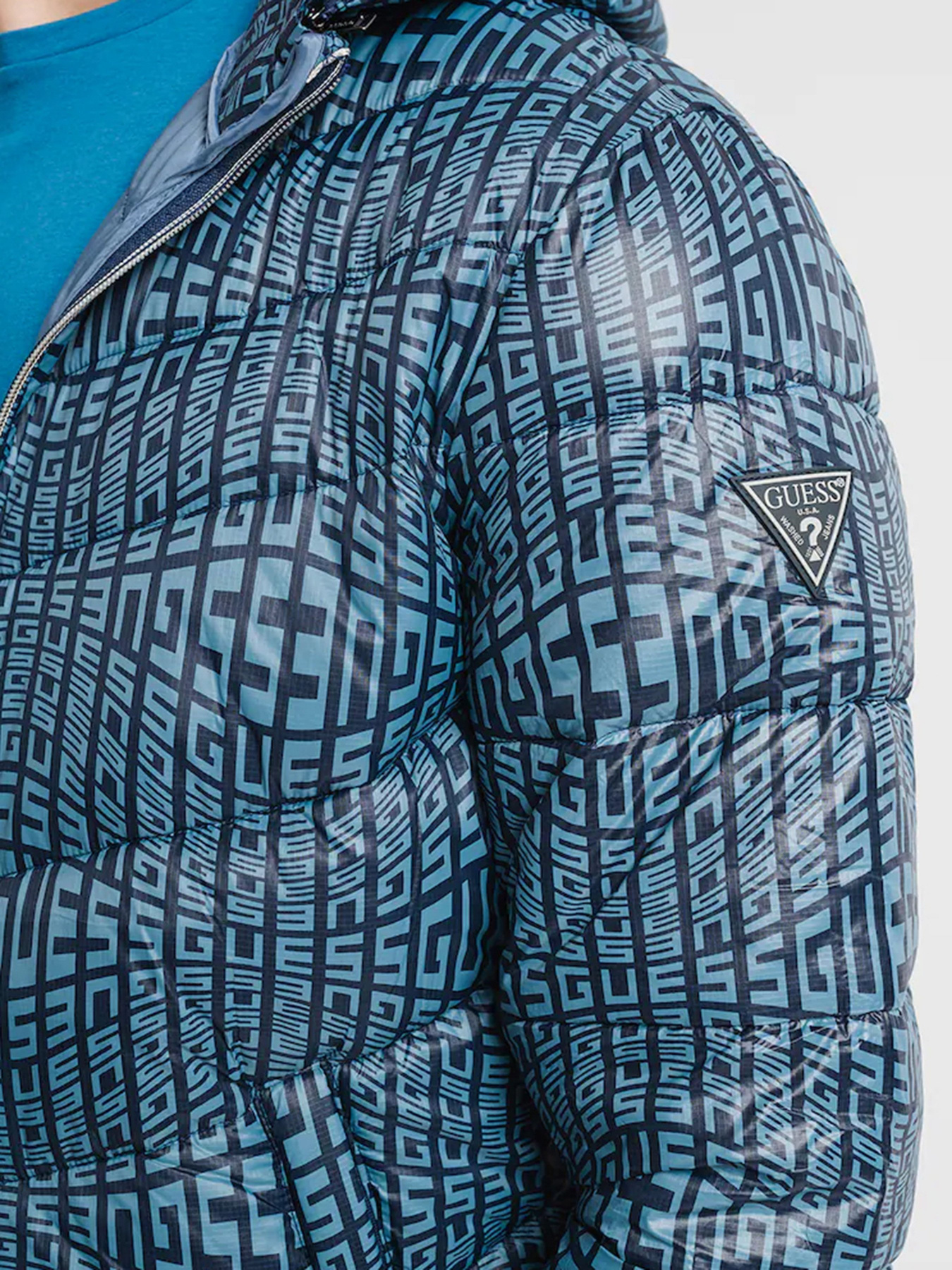 Демисезонная куртка GUESS модель M2YL45.WEQJ2;P7BL Фото