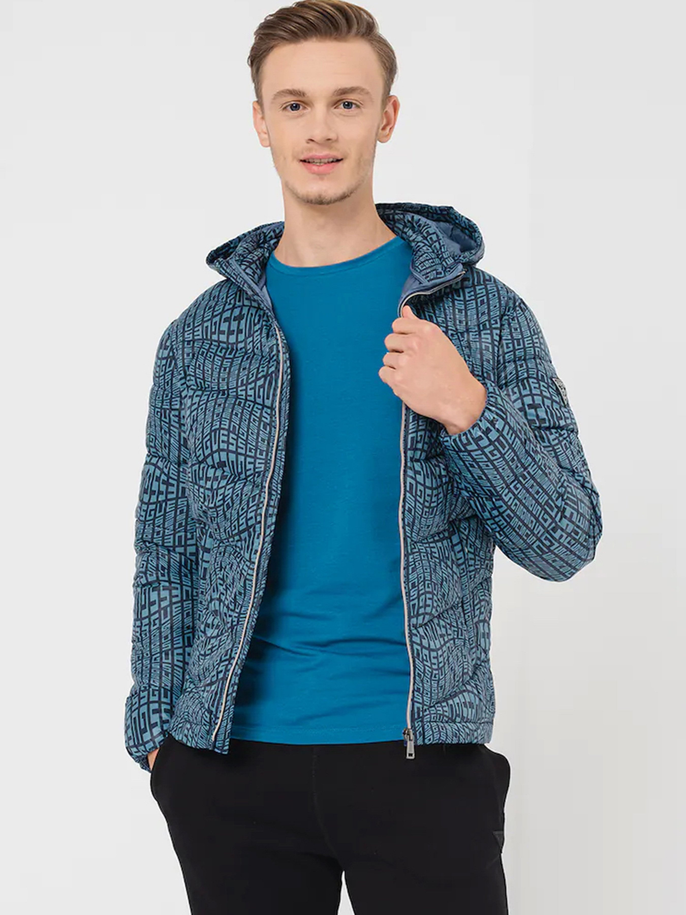 Демисезонная куртка GUESS модель M2YL45.WEQJ2;P7BL Фото