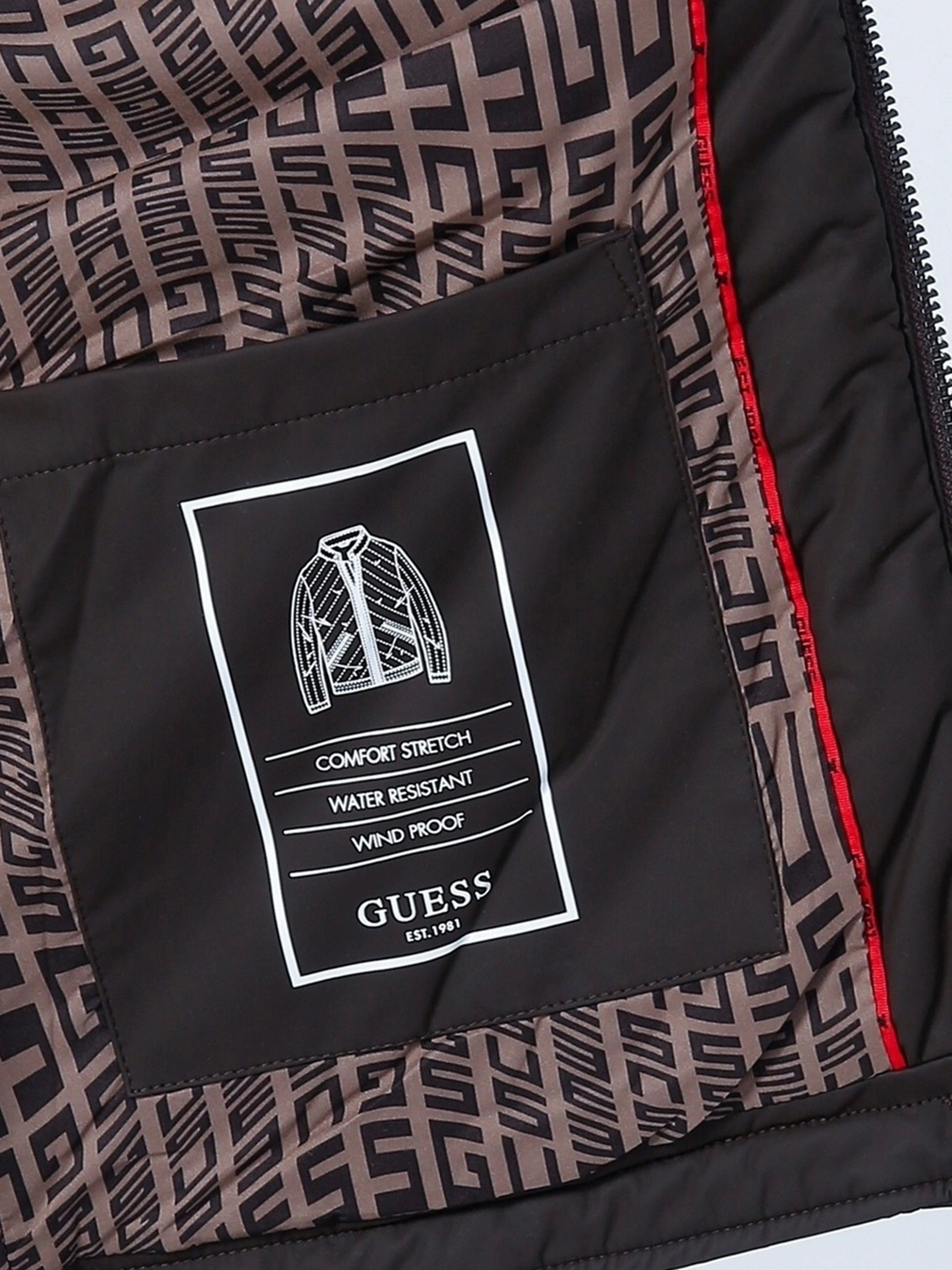 Демисезонная куртка GUESS модель M2YL53.WBS80;G1H3 Фото