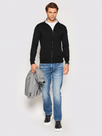 Спортивна кофта GUESS Orval Timeless Zipped модель M2YR05.Z3052;JBLK Фото