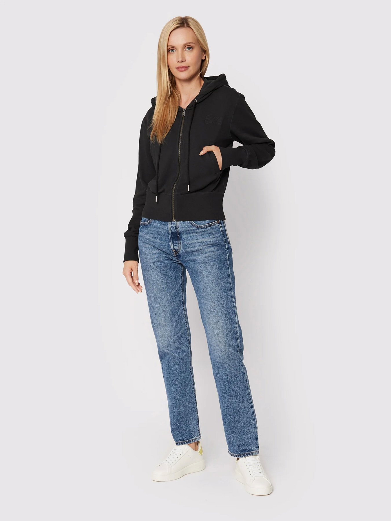 Кофта GUESS модель W2YQ04.KB3O0;JBLK Фото