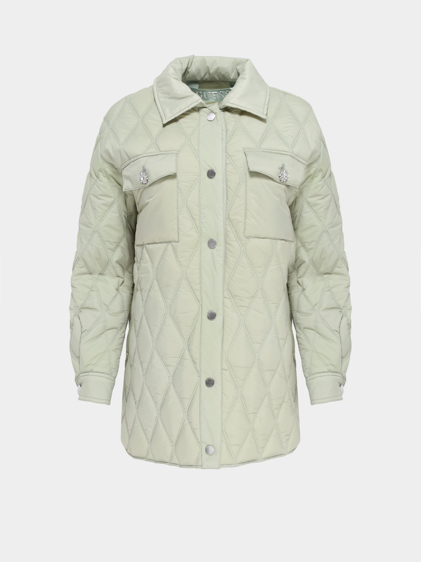 Куртка-сорочка GUESS Giorgia модель W3YL17.WFIW2;F8BA Фото