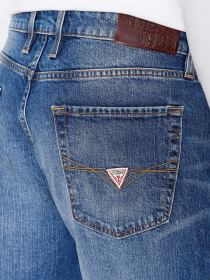 Зауженные джинсы GUESS Drake модель M3BA37.D4Z83;REPT Фото