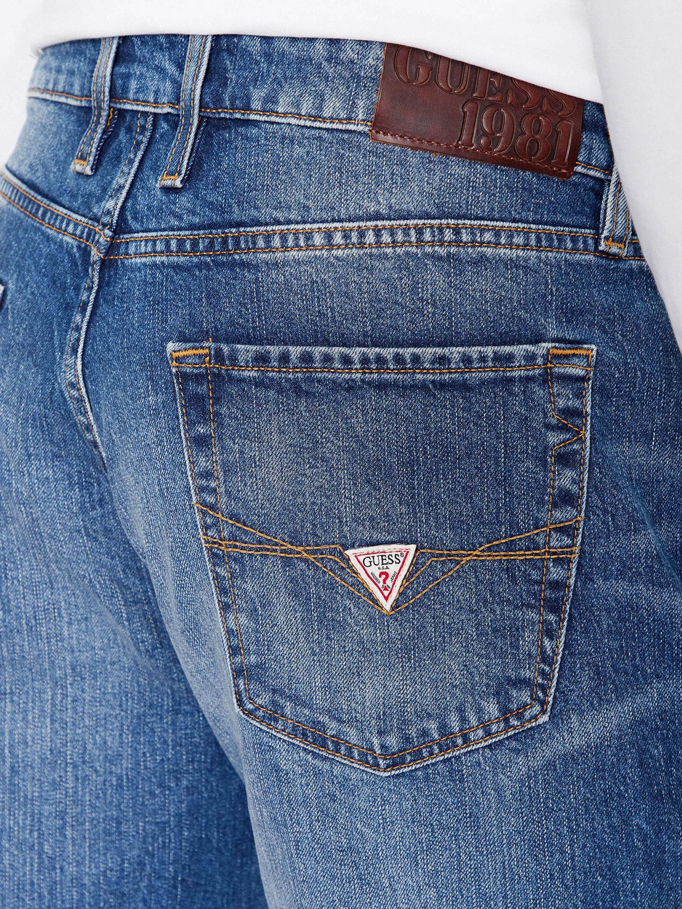 Завужені джинси GUESS Drake модель M3BA37.D4Z83;REPT Фото